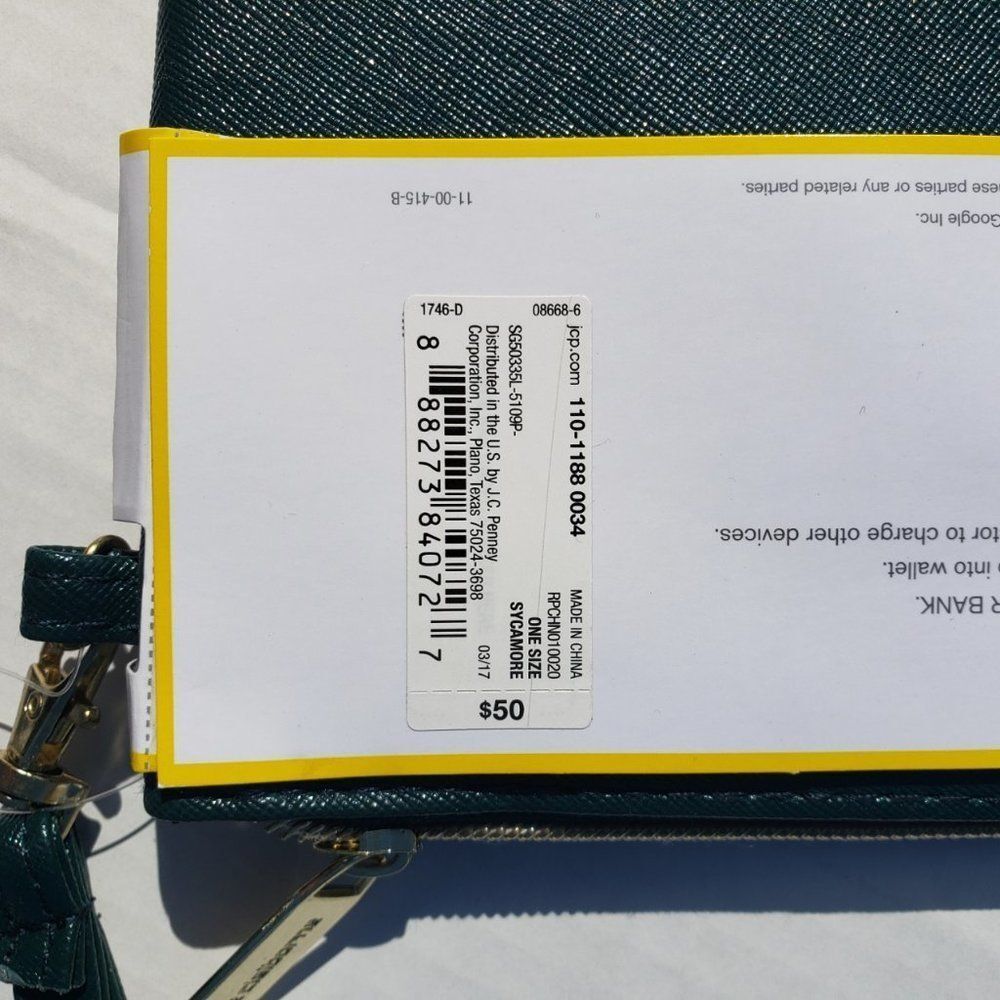 NWT Liz Claiborne Phone Charging Wallet - Picture 7 of 14